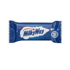 Milky Way Minis – Milk Chocolate Candy with Fluffy Nougat Filling, Import