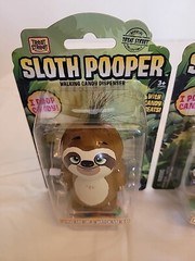 Lot Of 2 Treat Street Sloth Pooper Walking Candy Dispenser w /Candy Treat .28oz