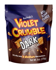 Violet Crumble Dark Chocolate Honeycomb Gluten Free 6 Ounce Treat Australia