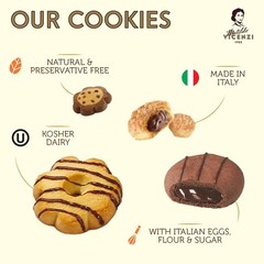 Cookie Gift Tin – Italian Pastries & Cookies in Individually Wrapped Trays