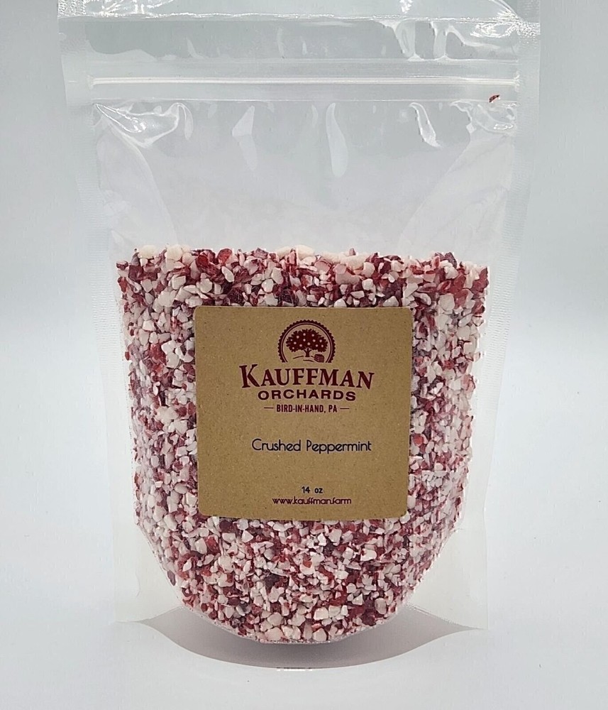 Kauffman Orchards Christmas Crushed Peppermint Candy, Perfect for Toppings or…