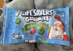 Lifesavers Gummies Holiday Shapes 9 Oz Bag Good Until 9/2026