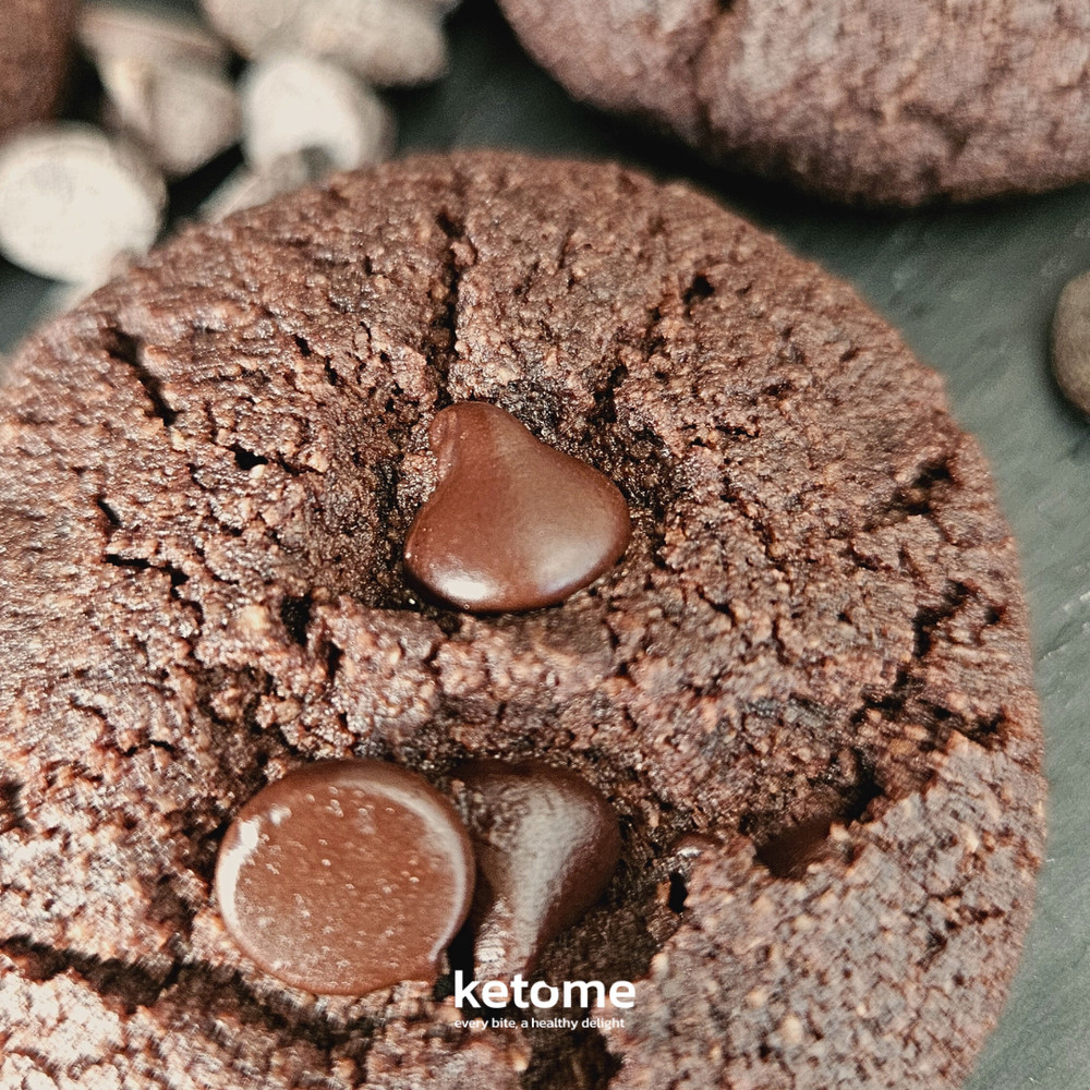 KETO CHOCOLATE Homemade Cookies – Low-Carb, Sugar-Free & Gluten-Free