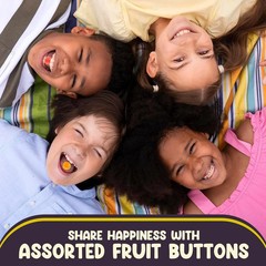 Assorted Fruit Flavored Buttons Discs, Bulk Nostalgia Hard Candy (5 Pounds) Sale