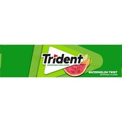 Trident Watermelon Twist Gum, 12 Packs Sugar Free, 14 Pieces Each (168 Total)
