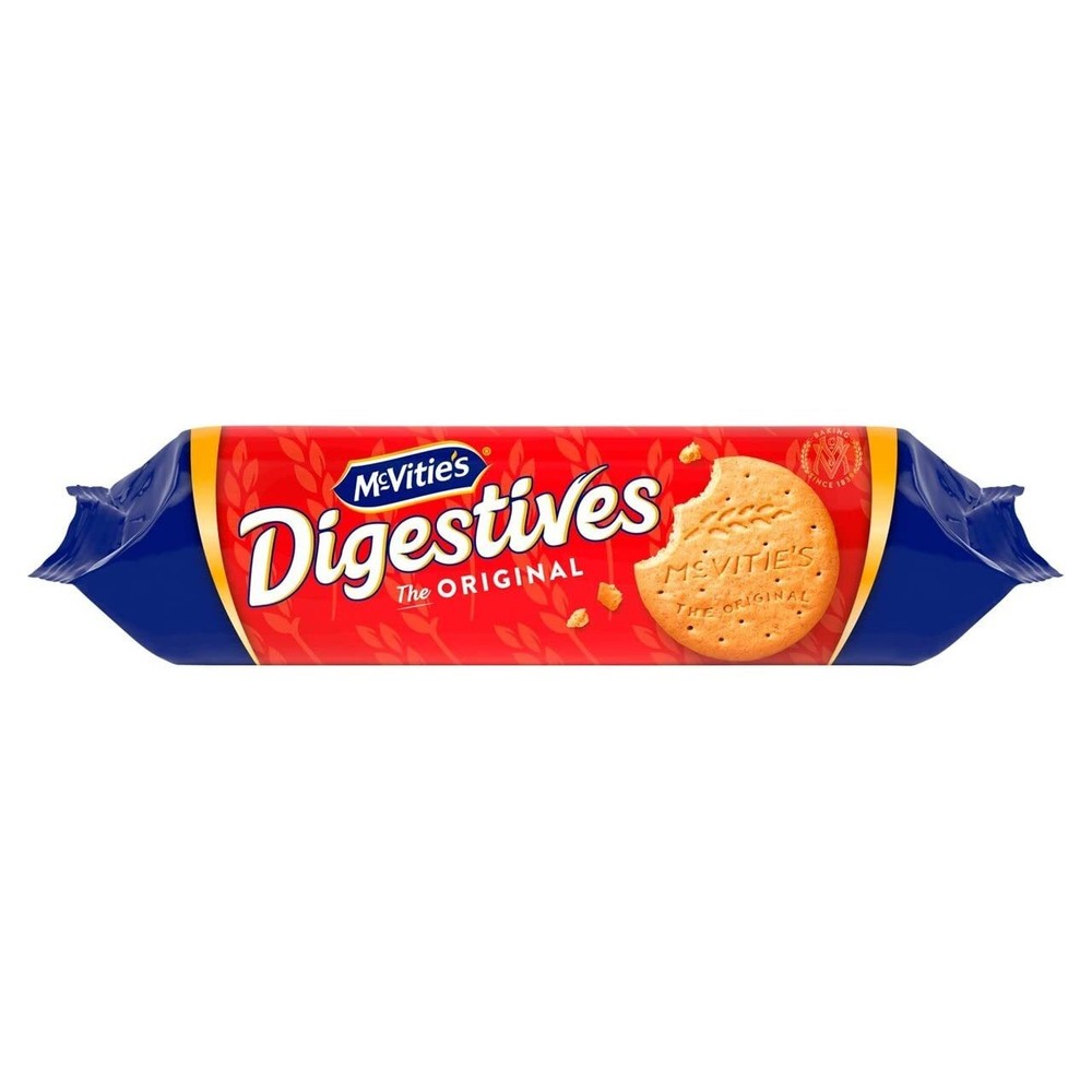 Digestive Biscuits Pack of 7 Wholemeal British Cookies 12.7 Ounce Fiber Rich