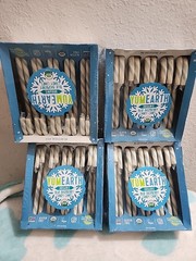 YumEarth Organic Candy Canes 10 CT ( 4 Pack) Vegan Blue Raspberry 8/2026