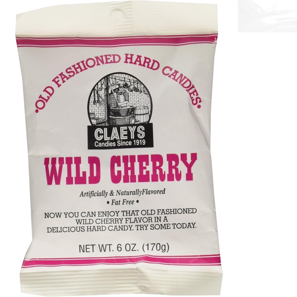 Savor the Taste: Claey’s 6oz Wild Cherry Hard Candy – Perfect for Sharing