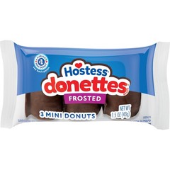 Hostess Donettes Variety Pack Donuts, Snack Size, 1.5 oz., 32 pk.