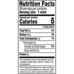 Breath Savers Peppermint Flavored Sugar Free Breath Mints, Rolls 0.75 oz 8 Count