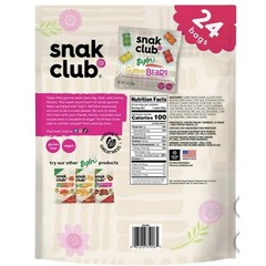 Snak Club TAJIN GUMMY BEARS 36-Bags Chili & Lime Mild Gummi Bears, BIG BAG 27 Oz