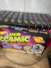 (12) Cosmic Gummy Rings Sour Raspberry,watermelon,apple . BB: 10/2026