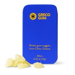 Greco Gum – Mastic Nuggets – Large 0.53 oz (Pack of 1), Mikro