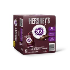 Hershey’s A2 Chocolate Milk, 2% Reduced Fat (8 fl. oz., 12 pk.)