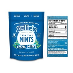 100% Xylitol Cool Mint Breath Mints, , Gluten Free & Kosher 540 Count