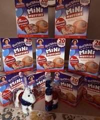 Little Debbie Red, White & Blue 250 Yrs Buttery Vanilla Flavor HTF