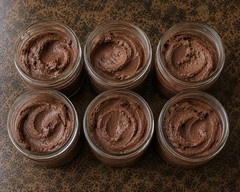 6 Pack Chocolate Spoon Fudge In Glass Jar 16 Oz Jar With Spoon And Lid (6 jars)