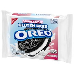OREO Double Stuf Gluten Free Cookies 12.47 oz Chocolate Sandwich Cookies