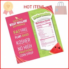 Wiley Wallaby Licorice 10 Ounce Classic Gourmet Soft & Chewy Australian Watermel