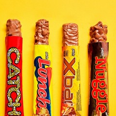 Catch Chocolate, Xbar, Nuggles, Lunch Chocolate Jamaican (12 BARS TOTAL)