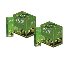 2 Packs Yes! Candy Green Tea flavor From Real Green Tea Party No Color Add 36g.