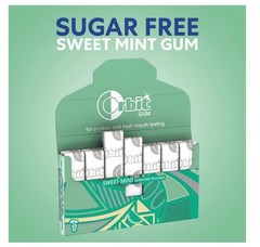 Orbit Sweet Mint Sugar Free Chewing Gum ,14 Ct,8 pack.
