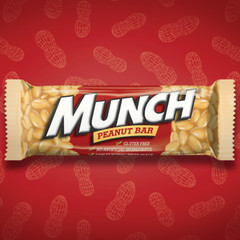 8x Bars Munch Peanut Candy Bars | 1.42oz | Gluten Free | Fast Shipping!