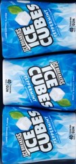 Peppermint Sugar-Free Gum Bottles, 3.24 oz x 6, Pack of 12