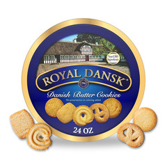 Royal Dansk Danish Butter Cookies, Premium Assorted Cookies Made with Real Butte