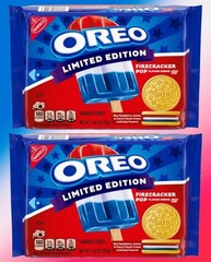 2 PK – Limited Edition OREO Firecracker 🧨 Pop Creme Sandwich Cookies 11.46 oz