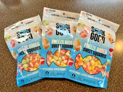 3x Sow Good Freeze Dried Sweet Squares Bites Candy 4.2 oz Bulk Lot BB 08/27