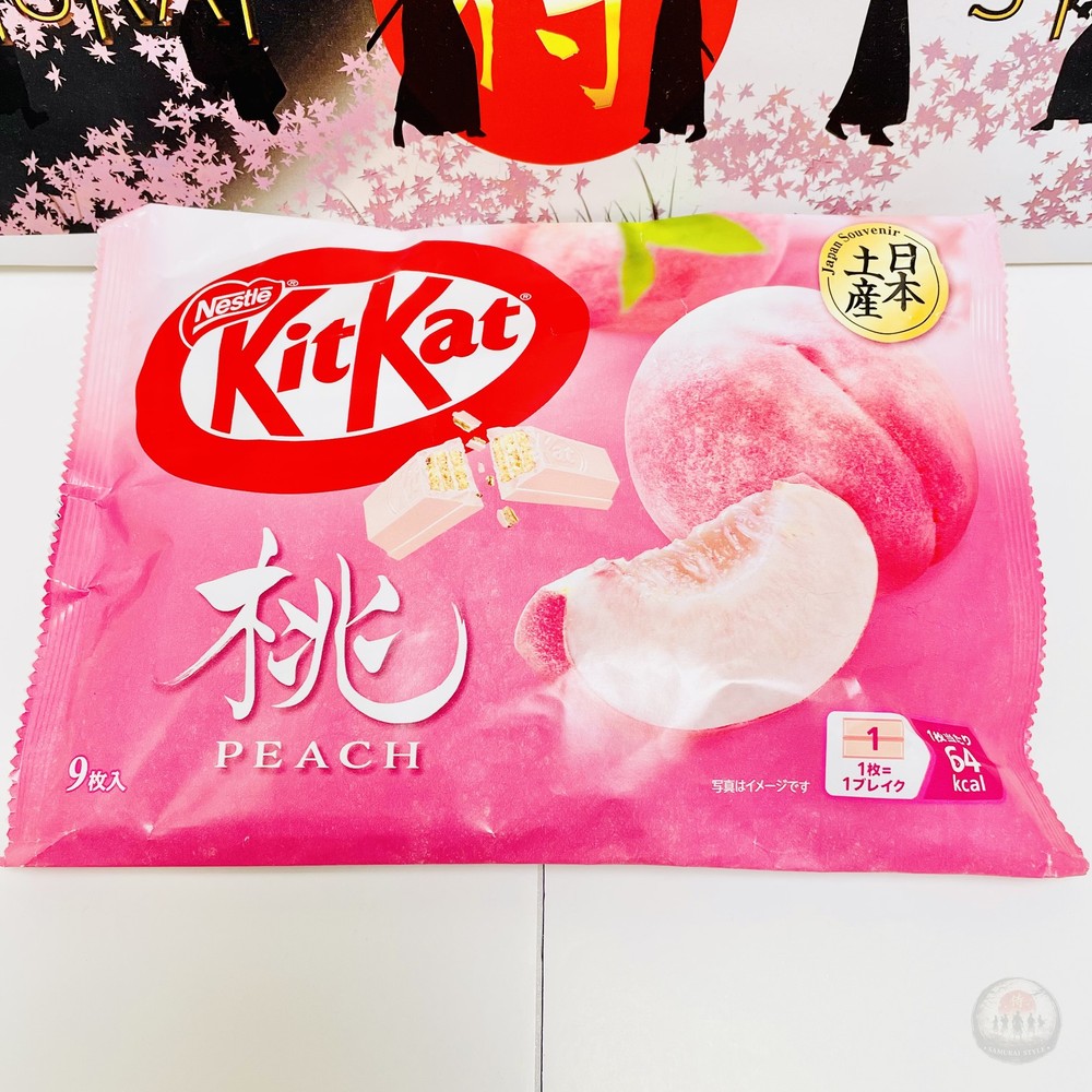 KitKat Japan Peach Flavor 9 Bars Seasonal Limited Edition