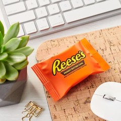 REESE’S Milk Chocolate Snack Size Peanut Butter Cups, 13.75 oz (25 Pieces)