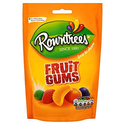 Rowntrees Fruit Gums 150g 6 Per Pack