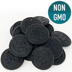 Dutch Licorice Coins 5.2-Ounce Bags Pack of 12