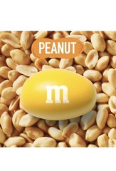 M&M’S Peanut Milk Chocolate Candy Bulk Jar (62 oz.)