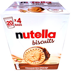Nutella Biscuits with Hazelnut Spread 4 x 9.7 Oz EXP 08/2026