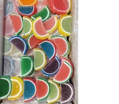 Assorted Fruit Slices Nostalgic Jelly Slice Candy 1 Pounds FREE SHIPPING