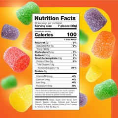 Gum Drops – 2 Pound Bulk Pack – Jelly Candy – Assorted Fruit Flavors – Christ…