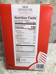 Fannie May Milk Chocolate Solid Bunny: 6oz/170gm-Brand New-SHIPS N 24 HOURS
