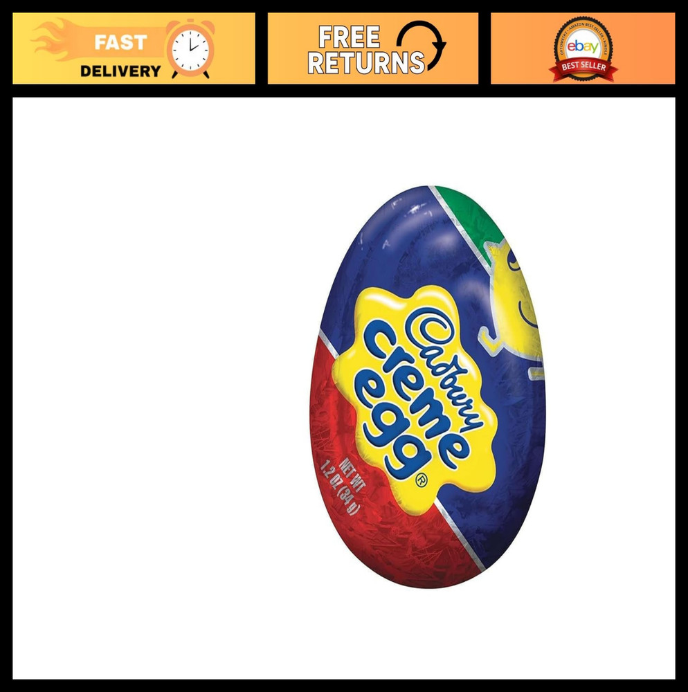 Milk Chocolate Creme Eggs – Individually Wrapped Bulk (10 Count) – Perfect for E