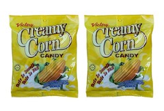 2x Victory Creamy Corn Flavour Hard Candy 150g Halal Individually Wrapped Snack