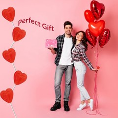 Individually Wrapped Red Heart-Lollipops, Cherry Flavor – 12-Pack for Gifting