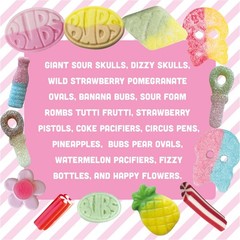 VINTERLAND Swedish Candy Mix 1.2 Pounds Bubs Big Ovals & Big Swedish Candy …