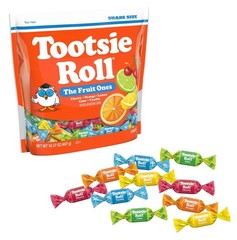 Tootsie Roll Fruit Chews, Assorted Fruit Flavors – 14.37 oz. Gluten-Free and Pea