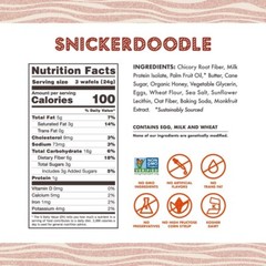 Snickerdoodle Mini Stroopwafels – Low Carb Snacks 3g Net Carbs – Non GMO Snac…
