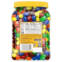 2 Pack M&M’S Peanut Milk Chocolate Candy 62 oz Each Pantry Size 124 oz Total