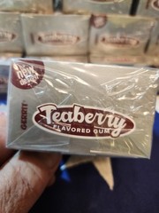 Teaberry Flavored Gum, 20 Packs of 5 Pieces Each (100) Pieces Of Gum 91060