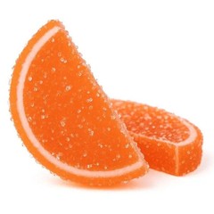Orange Jelly Fruit Slices – Chewy Fruit Slices – 1,2,3 LB | Free Shipping!