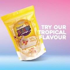 Golden Bonbon Italian Jujube Nougat Candy, Soft and Chewy 35.2 oz, Multicolor